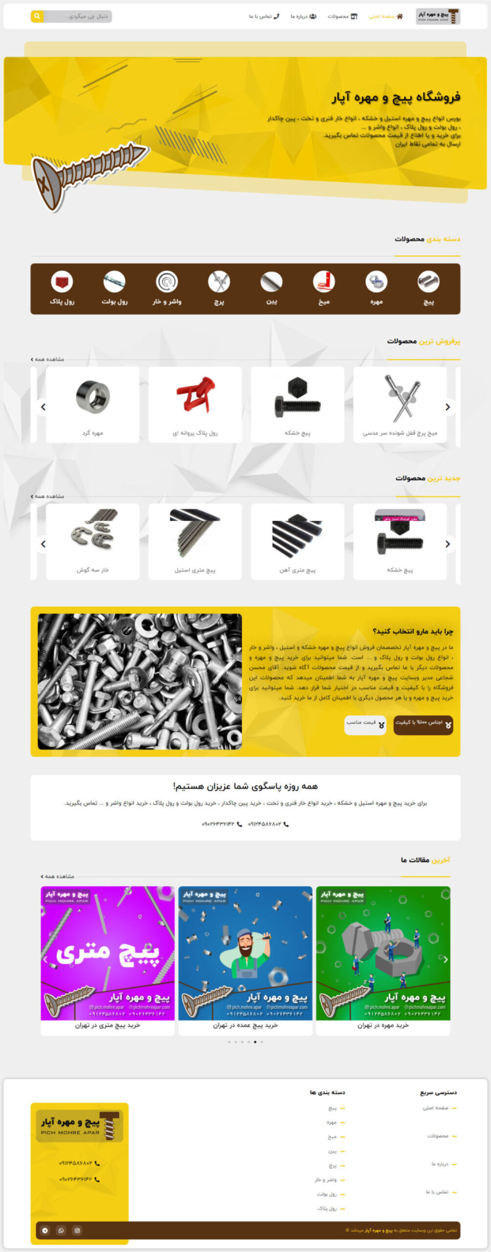 پیچ و مهره آپار
